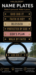 HaloLoop™ Magnetic Name Plate